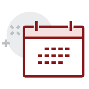 Calendar icon with a plus sign, indicating add an event to the calendar